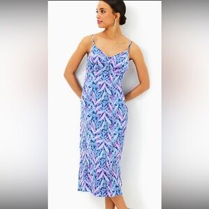 Lilly Pulitzer Midi Dress Size 0